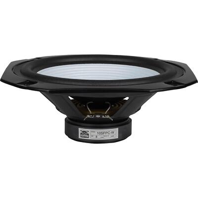 GRS 10SFPC-W 10'' Square Frame Paper Cone Woofer White