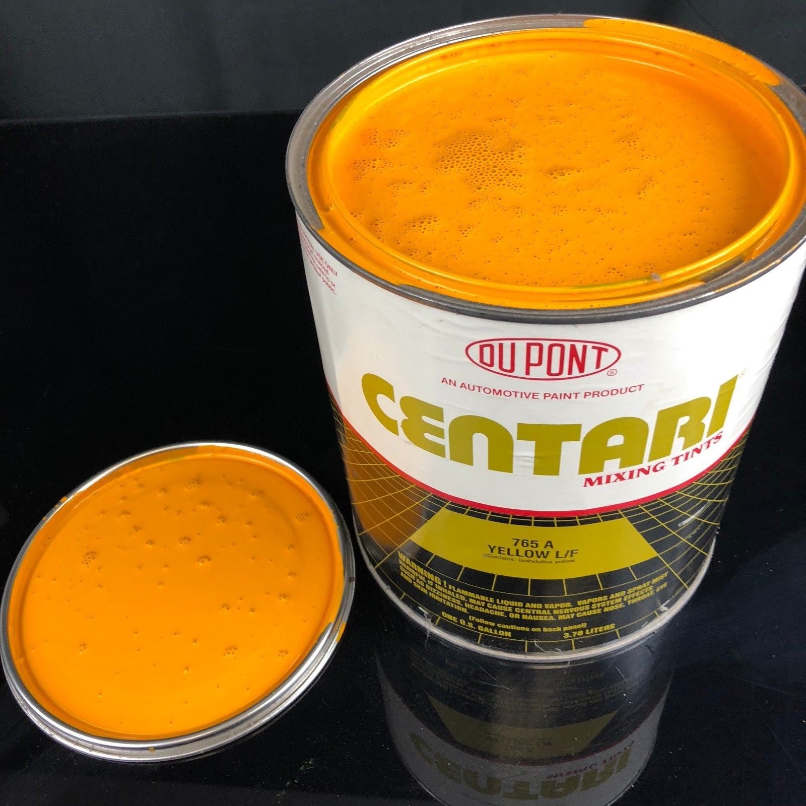 Dupont Centari Mixing Tint Acrylic Enamel Auto Paint Yellow L/f 765a Gallon