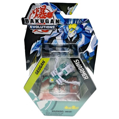 Bakugan Evolutions Geogan Swarmer Baku-Action Figure with Cards by Spin Master