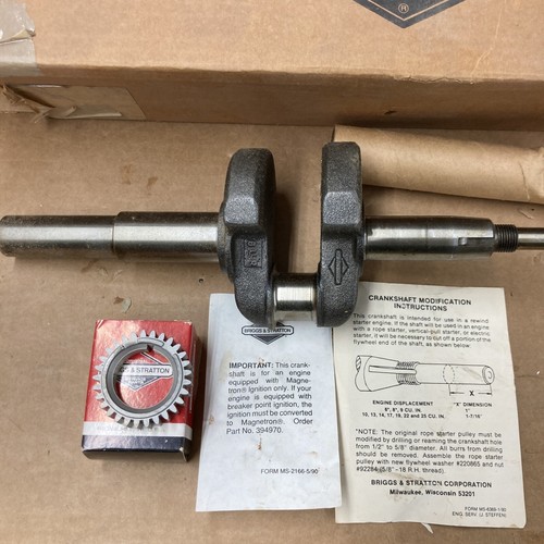 Briggs and Stratton Crankshaft 492457 | eBay
