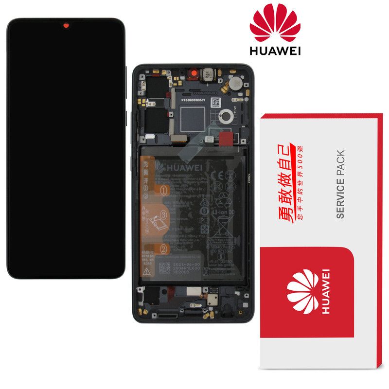 Original Huawei P30 | Oled Display | Bildschirm Mit Rahmen Und Akku | Ele-L29