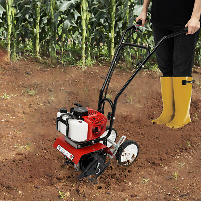 52cc Mini Cultivator 1.9KW Gasoline Engine Single-cylinder Air-cooled Tiller