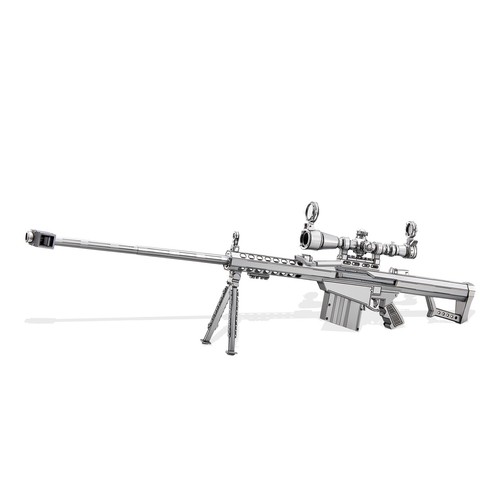 精巧1/3スケール　ミニチュア模型 M82A1 ブラック Amazon.co.jp: 精巧1 3スケール ミニチュア BARRETT M82A1