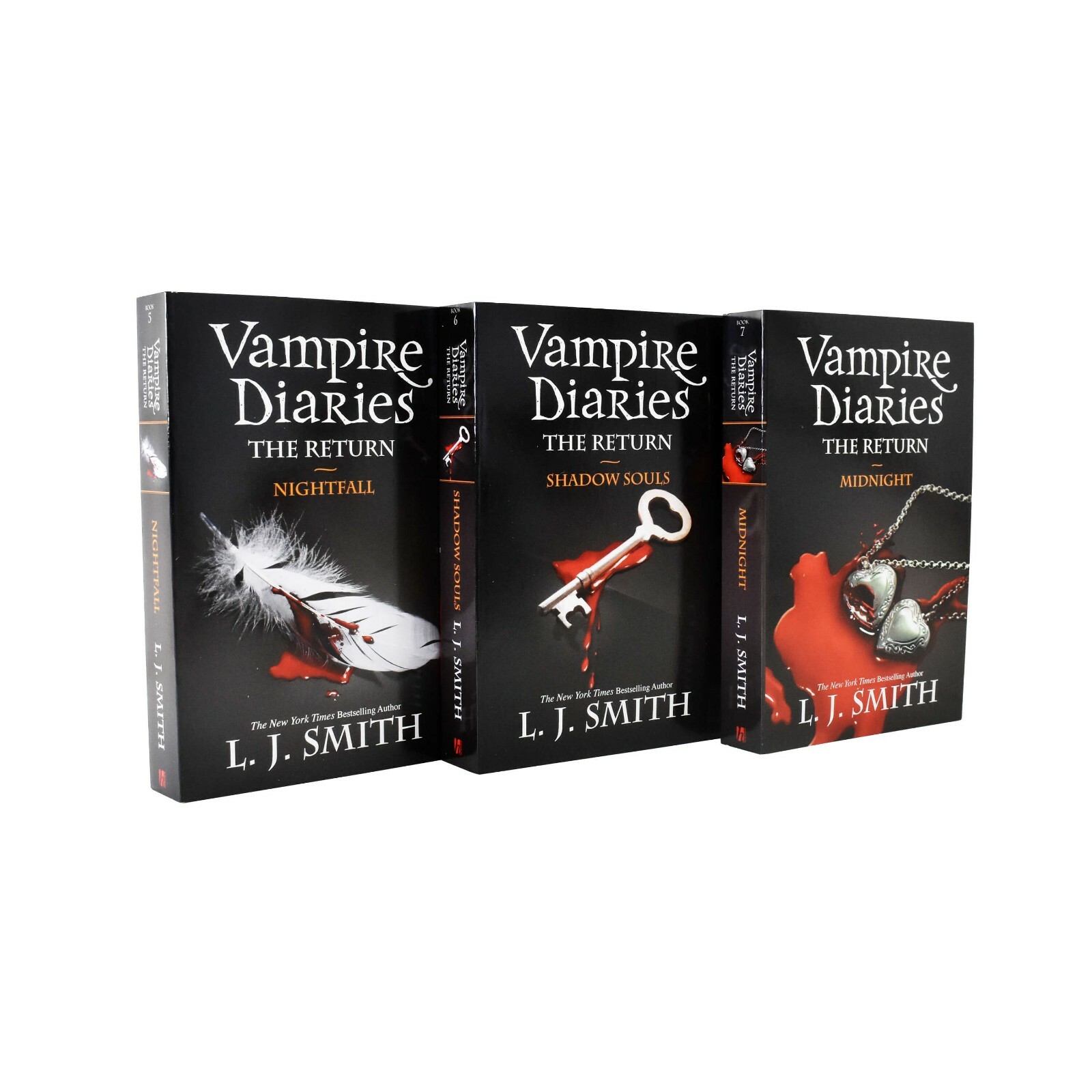 Vampire Diaries The Return 5 To 7 Books Young Adult Set Paperback By L