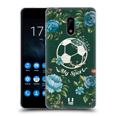 HEAD CASE DESIGNS SPORTY FLORALS SOFT GEL CASE FOR NOKIA PHONES 1