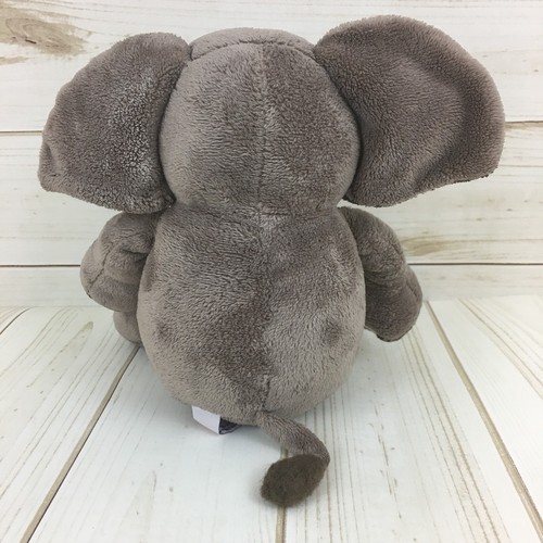 NICI Wild Friends Brown Tusks Stuffed Animal Plush Elephant Toy. 7-10”