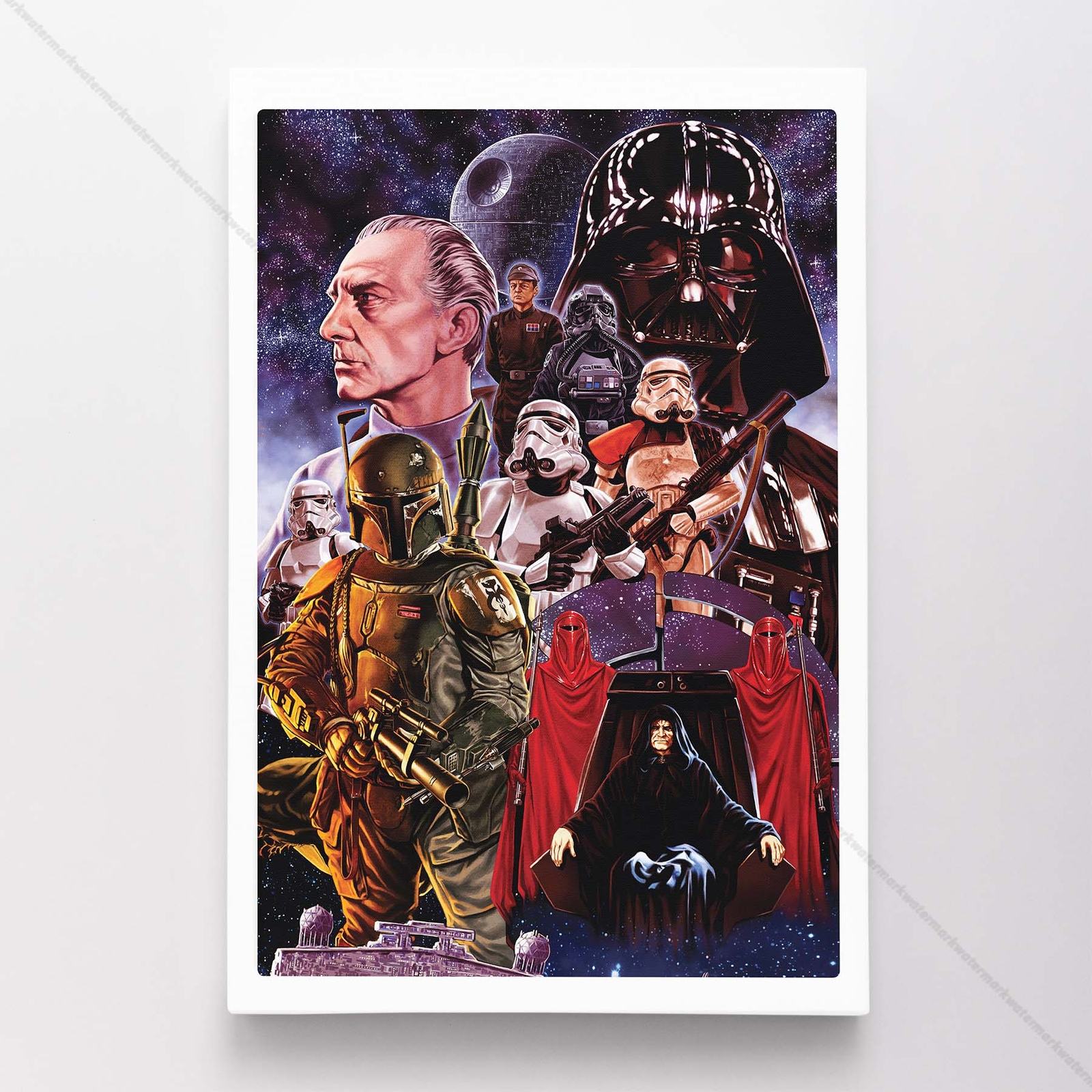 Star Wars Poster Canvas Movie Comic Art Print #137