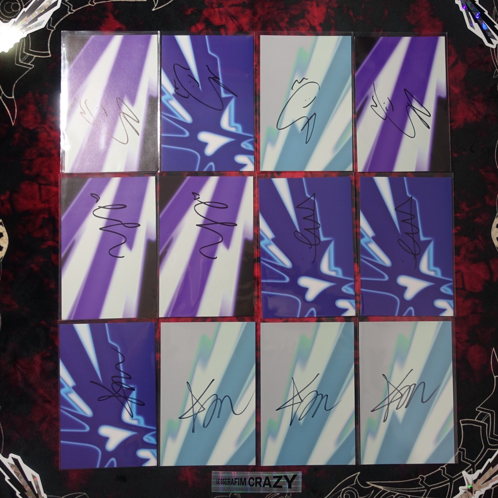 タレントカード LE SSERAFIM LE SSERAFIM タレントカードセット サクラ ユンジン チェウォン