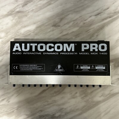 Behringer Autocom Pro MDX1400 2-Channel Expander/Gate/Compressor/Enhancer