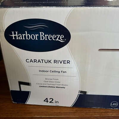 Harbor Breeze Caratuk River 52-in Bronze Indoor Ceiling Fan with Light (5-Blade)