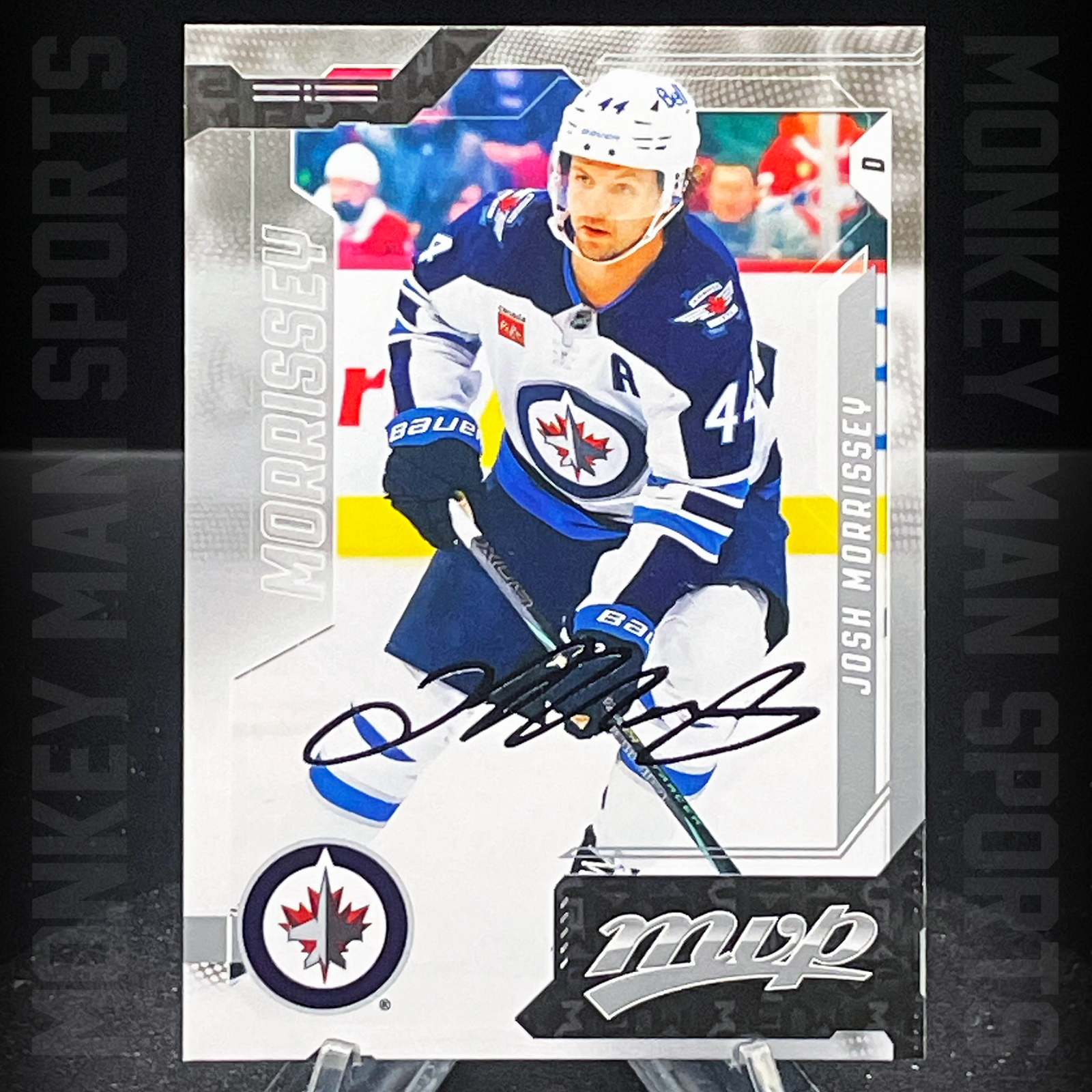 2026-27 MVP - Josh Morrissey - #29 SILVER SCRIPT JETS MINT