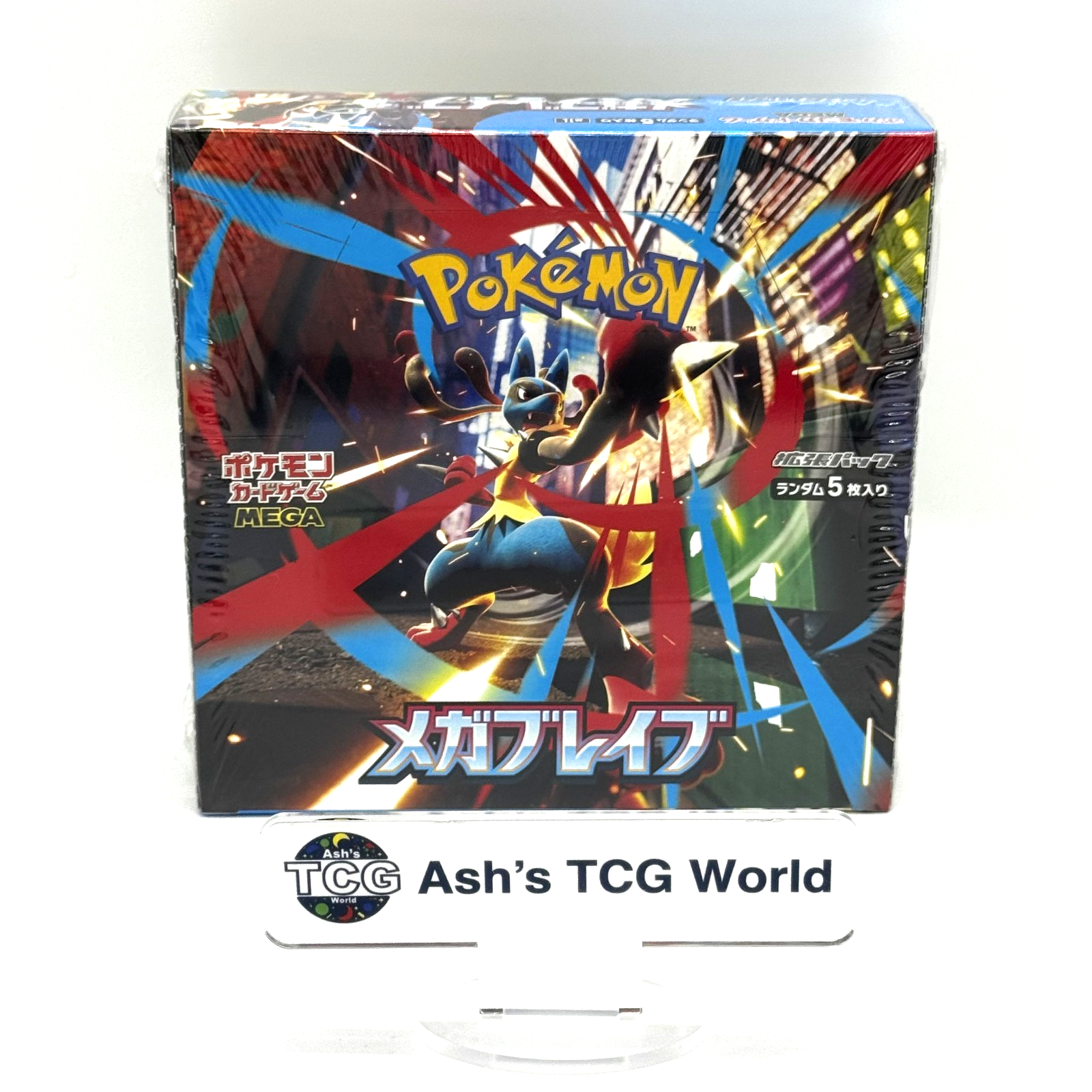 Mega Brave Booster Box M1L Pokemon Card JPN New Sealed w
