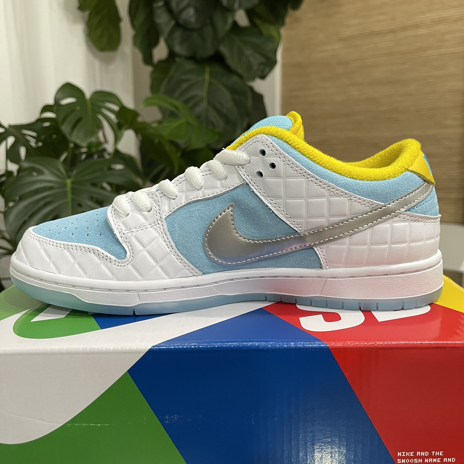 Nike SB Dunk Low Pro FTC Lagoon Pulse DH7687-400 SIZE 8.5 - IN HAND!:  купить с доставкой из США, цена 49 029 руб - (184957807479)