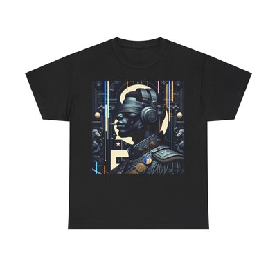 Black Unisex Heavy Cotton Tee King Currency 
