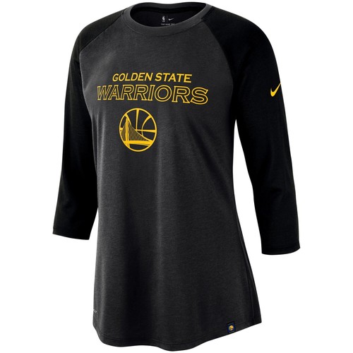 [AQ6085-060] Женские кроссовки Nike NBA Golden State Warriors Wordmark с рукавом 3/4 реглан