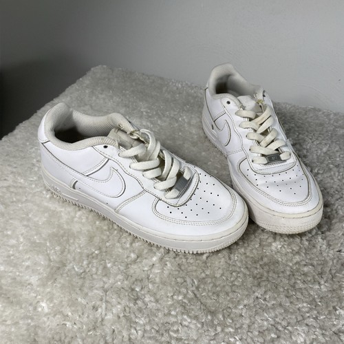 NIKE AIR FORCE 1 Shoes Youth Boys 6.5Y LE Triple White