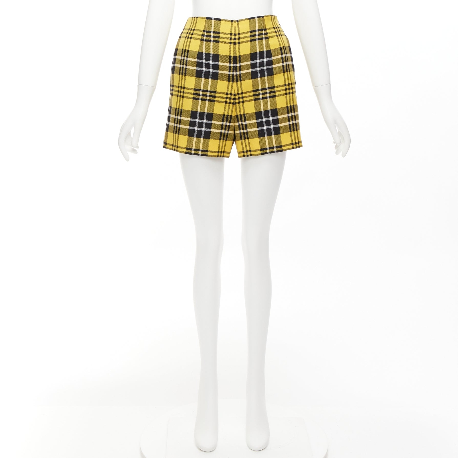 ショートパンツ Dior Check N Dior Virgin Wool Shorts Christian Dior Plaid Wool Shorts – Vintage by Misty