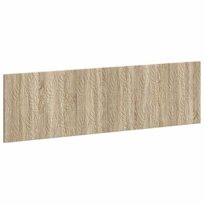 Wall-Mounted Headboard DELFT Sonoma Oak Engineered Wood