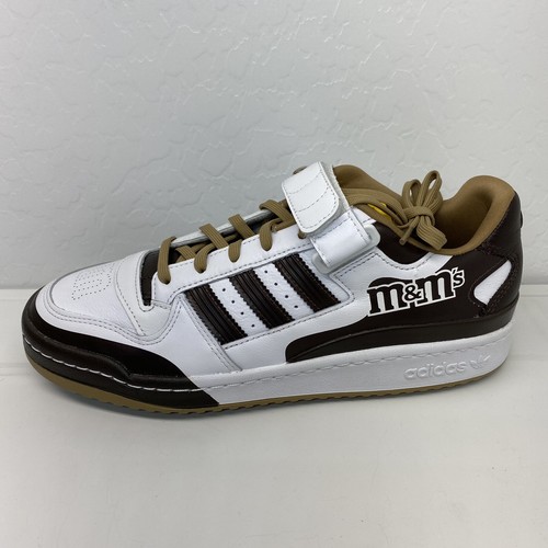 adidas Unisex M&M'S Brand Forum Low 84 GY6313 Cloud White