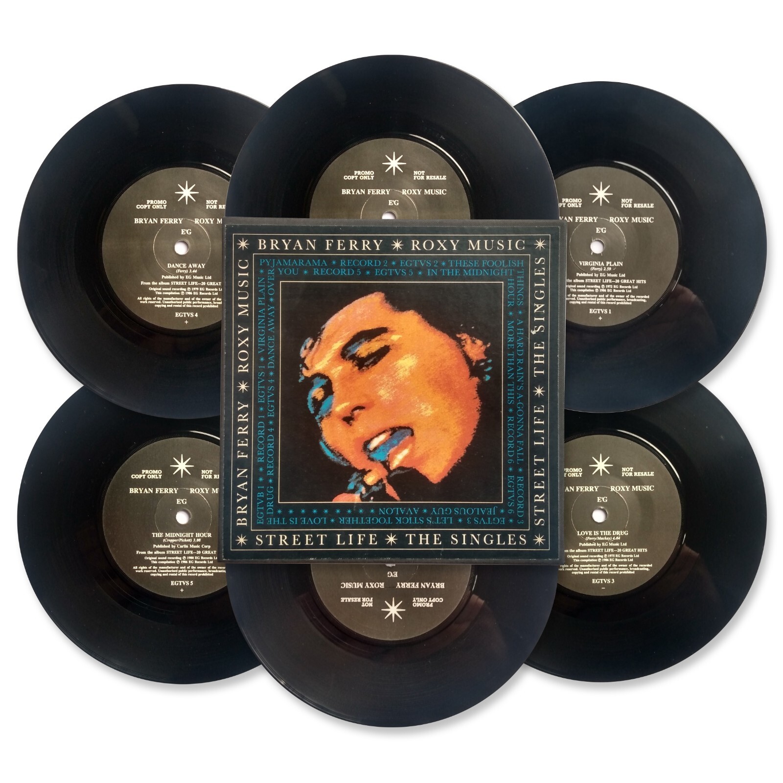 洋楽 BRYAN FERRY - THE  SINGLES Bryan Ferry singles 1973 - 1994 ranked #vinylcommunity #vc