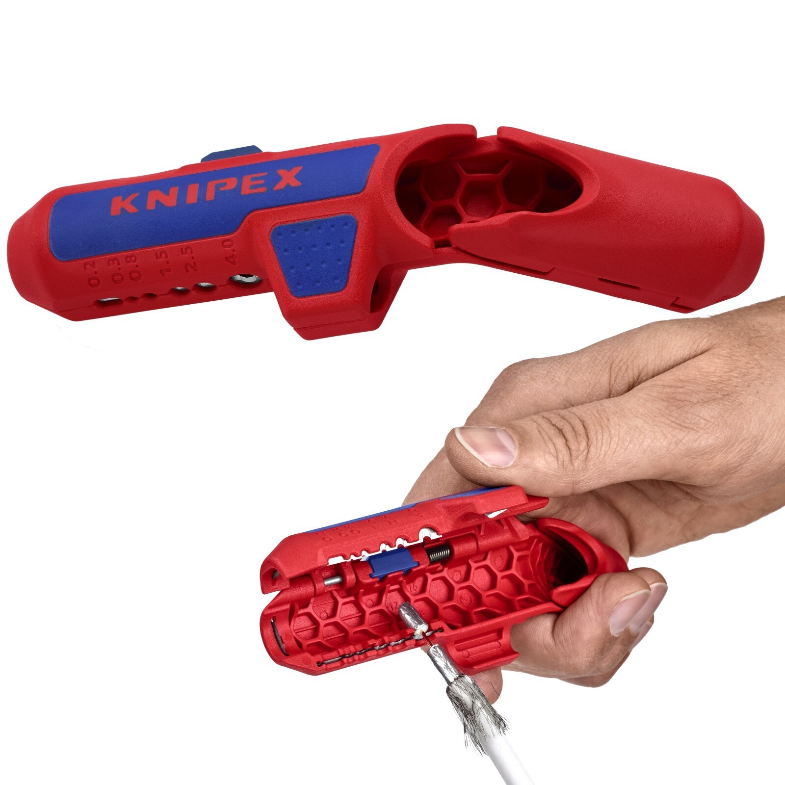 メイ Knipex Universal Dismantling Wire Stripping Tool Ergo Strip