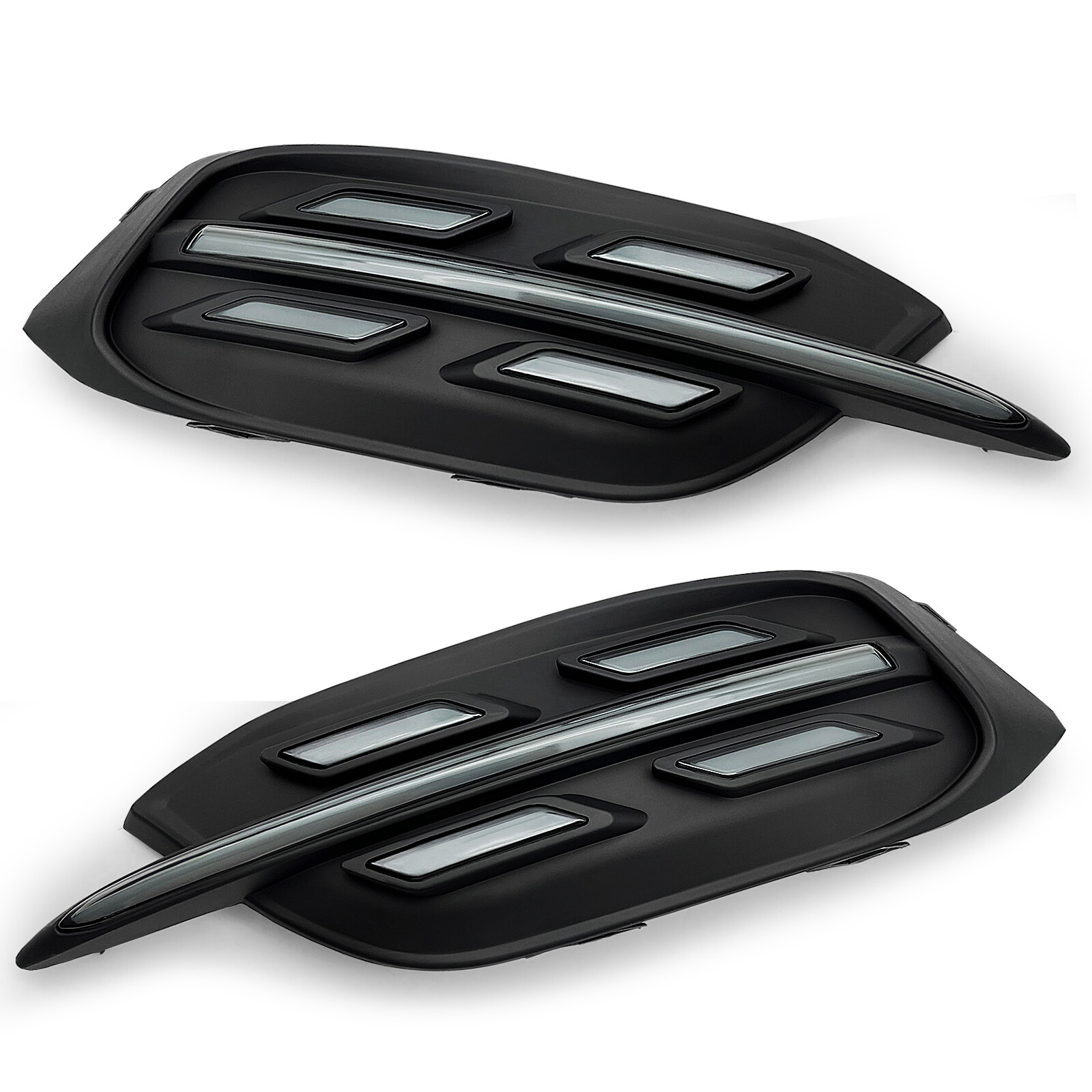 Pair For 2016-2021 Honda Civic LED Rear Tail Lights Bumper Reflector Turn Signal