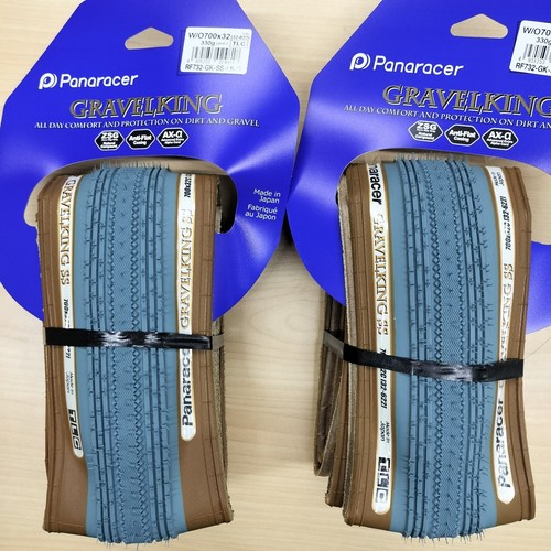 GRAVELKING SS Limited Color AstralBlue 700x32C Pair(2pcs) Panaracer Japan Made GRAVELKING SS Limited Color AstralBlue 700x32C Pair(2pcs) Panaracer Japan Made