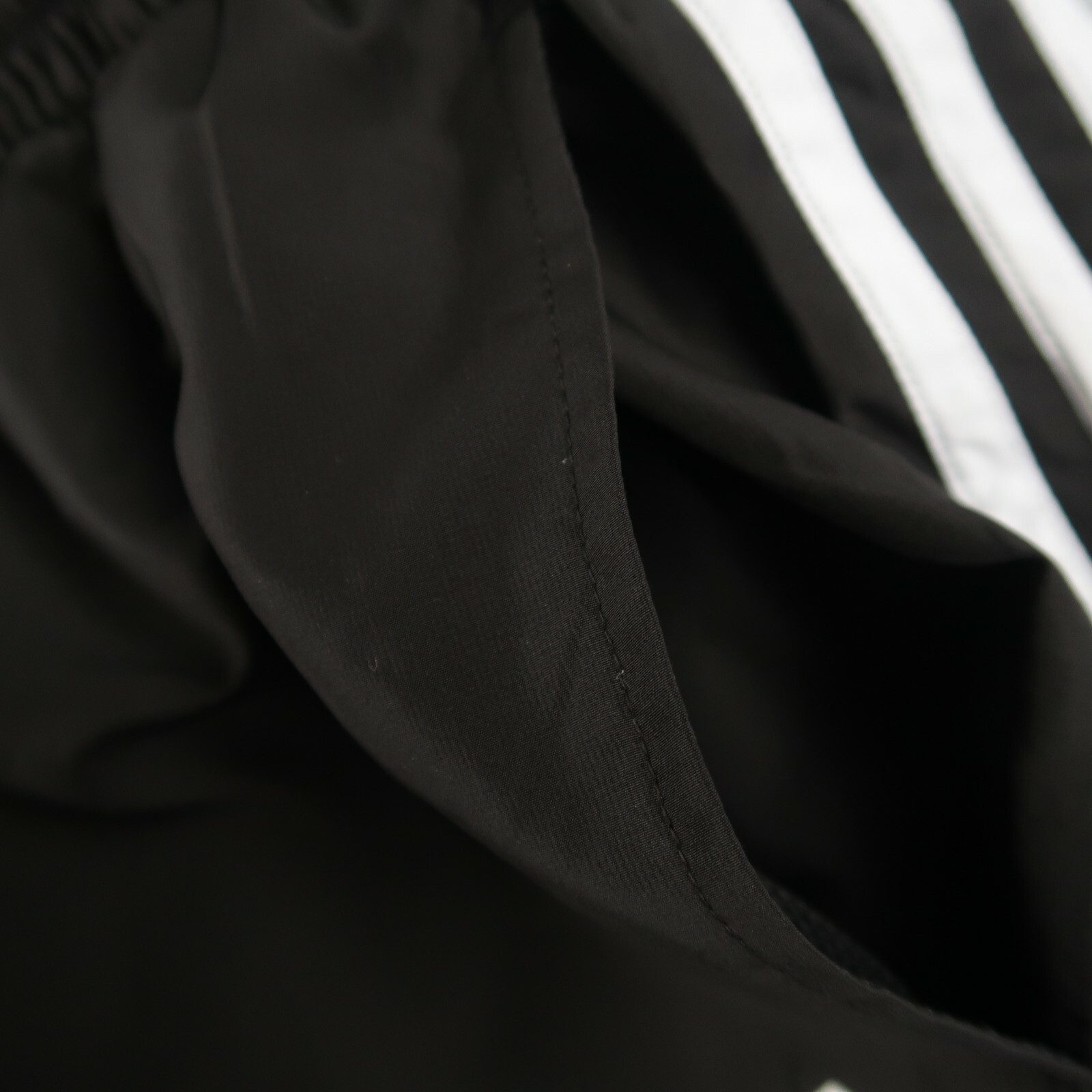 Adidas Boy's 100% Polyester Mesh Lined Black Athletic Wind Pants - Youth XL