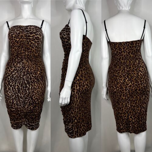 Vtg DOLCE & GABBANA D&G LEOPARD PRINT BODYCON DRESS 46 L | eBay Vtg DOLCE & GABBANA D&G LEOPARD PRINT BODYCON DRESS 46 L | eBay