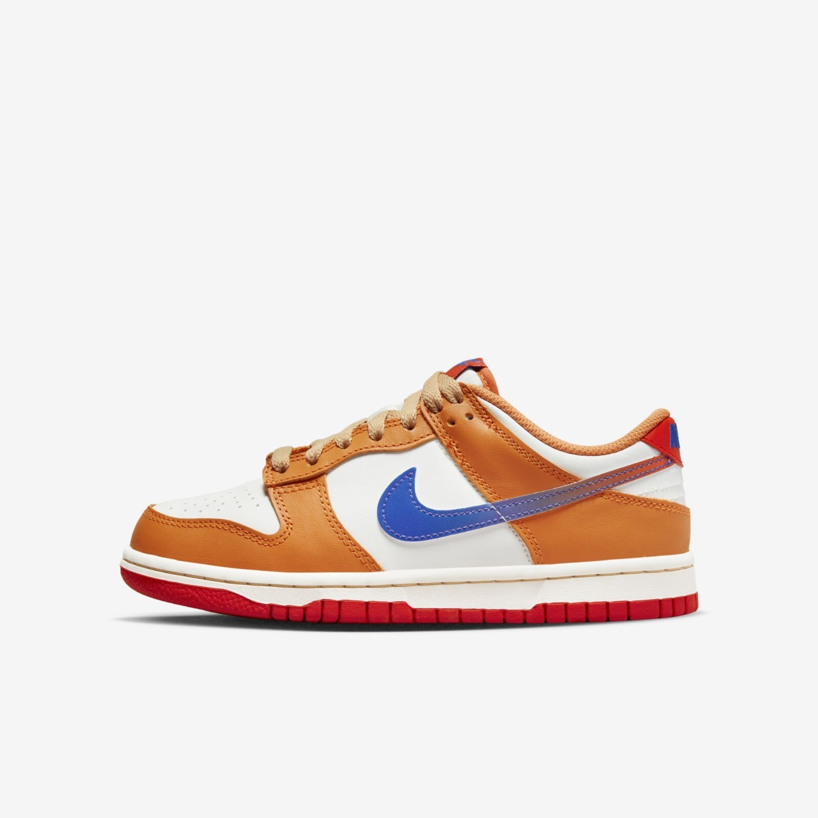 

Кроссовки Nike Dunk Low Hot Curry and Game Royal GS DH9765-101, Sail/game royal/university red/hot curry, Nike Dunk Low Hot Curry and Game Royal