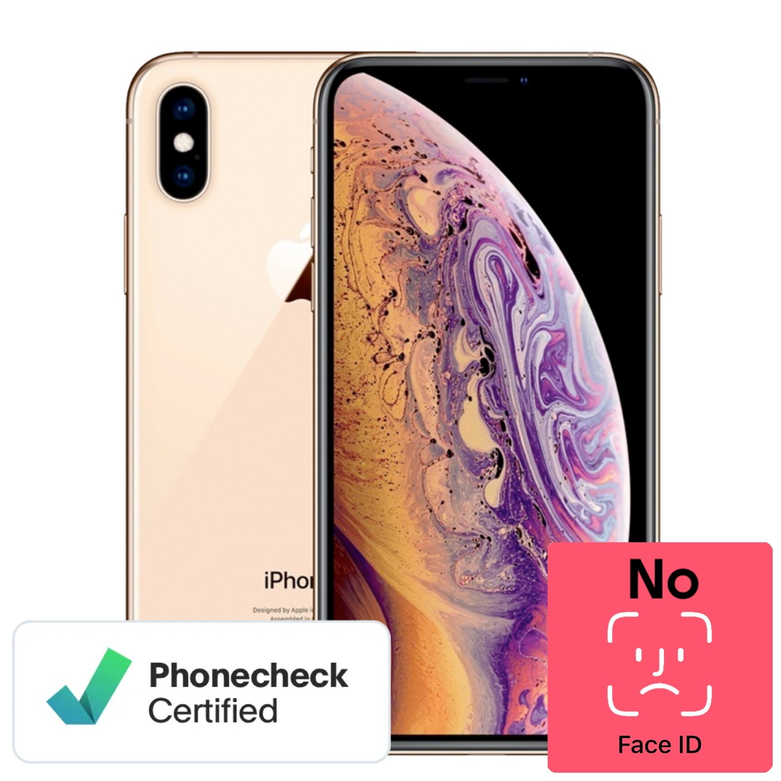 iPhone XS 64GB ゴールド　SIMフリー　Face ID使用不可 iPhone XS 64GB ゴールド SIMフリー Face ID使用不可 - メルカリ