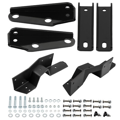 Rear Drop C Notch & Shock Relocation Kit For Chevy C10 GMC C15 1963-1972