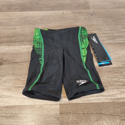 SPEEDO Flash Line Jammer 8051446 Kelly Green 003 Boy s Size 22