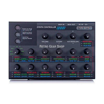 Stereoping CE-1 8000 Midi Controller for Korg DW-8000 EX-8000 Vintage Synth 