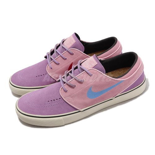 Мужские скейтбординги Nike SB Zoom Janoski OGplus сиреневый нежно-розовый унисекс DV5475-500