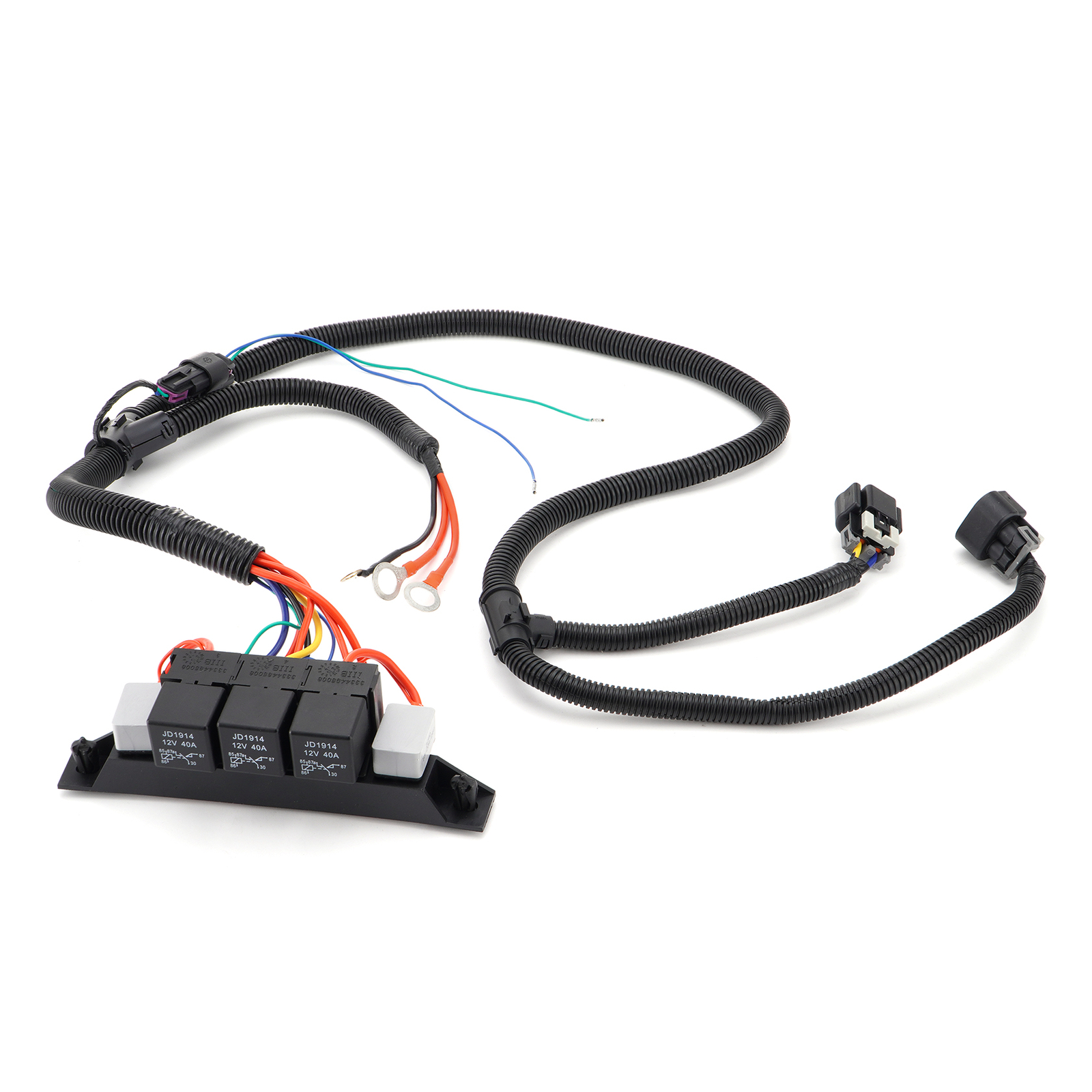 専用 Eと? For 99-06 GMC Sierra Yukon Dual Speed Electric Fan Control
