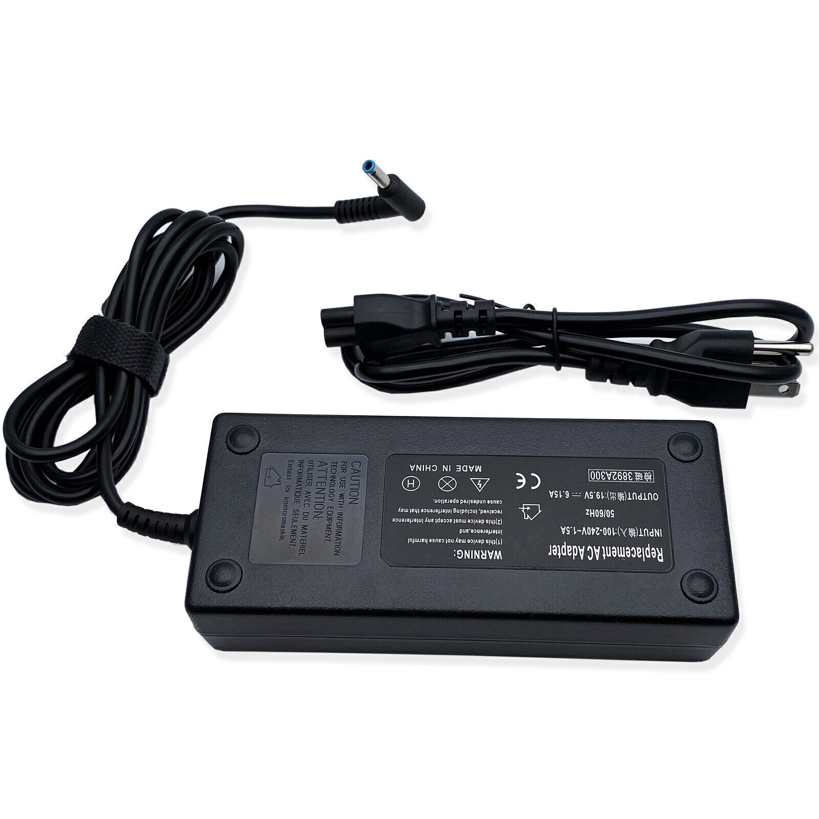 Charger For Hp Zbook 15 Studio G3 Omen 15 Tpn-ca13 Blue Tip