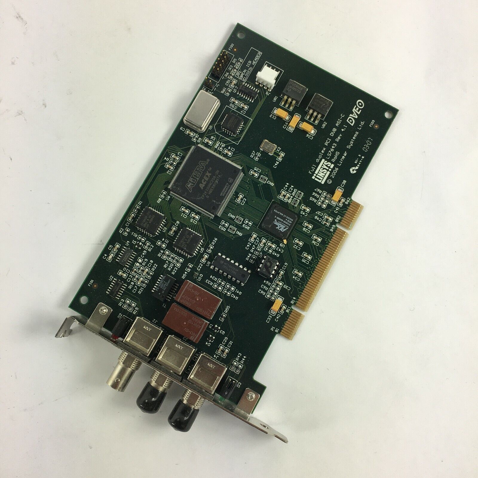 Genuine DVEO DVB Master II FD-R Model No:102 LS7643 PCI Card f...