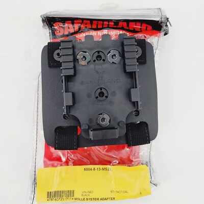 Safariland Small MOLLE Adapter Plate with QLS Receiver Plate 6004-8-13-MS22L
