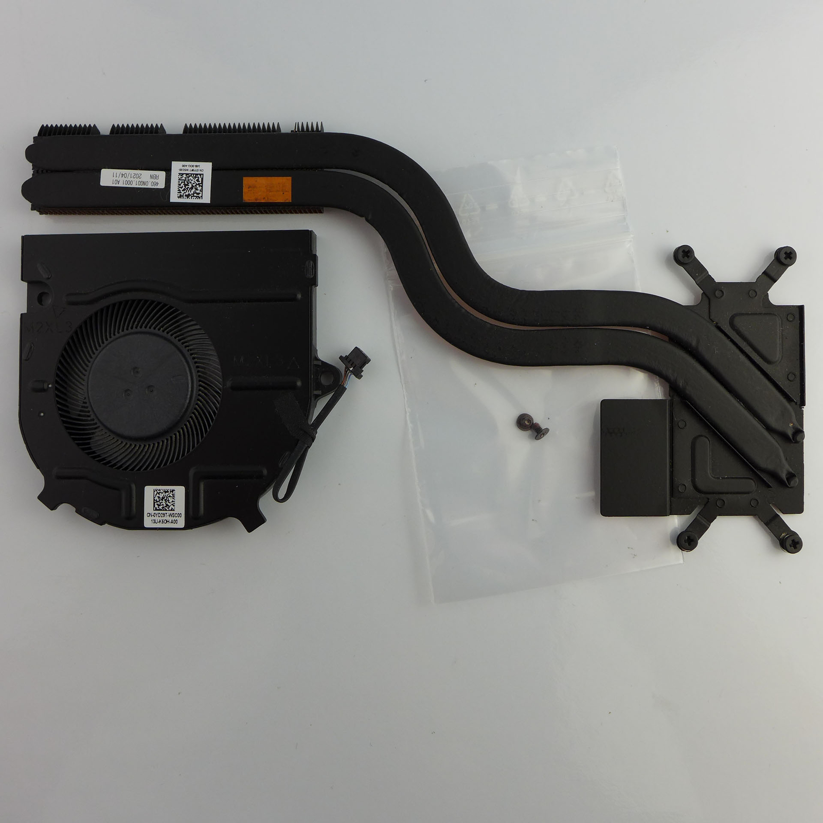 ORIGINAL DELL Latitude 3520 CPU GPU Kühler inkl. Lüfter heatsink fan ✅