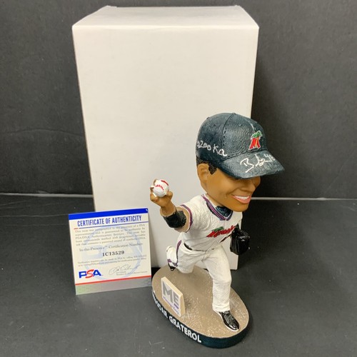 DODGERS GRATEROL ボブルヘッド BRUSDAR GRATEROL DODGERS SIGNED MIRACLE MIGHTY MUSSELS