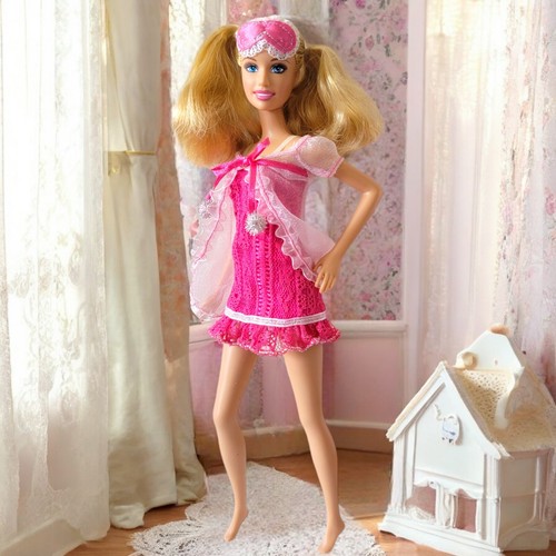 【美品レア】バービー Color Your World Pink Barbie Mattel Barbie Color Your World Pink with Pink Polka Dot