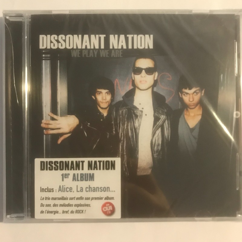 Dissonant Nation We Play We Are Cd 13 Titres Neuf Sous Blister