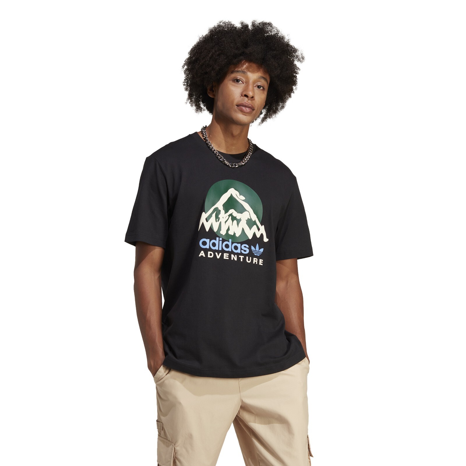◆addias Originals◆Adventure バックロゴTシャツ 送料込 adidas Originals adventure t-shirt with back print in black
