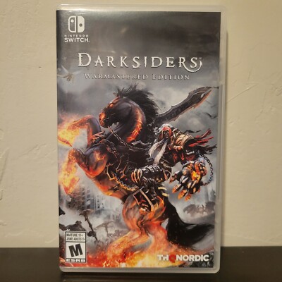 Darksiders Warmastered Edition Rare Misprint Nintendo Switch (Black Spine) 