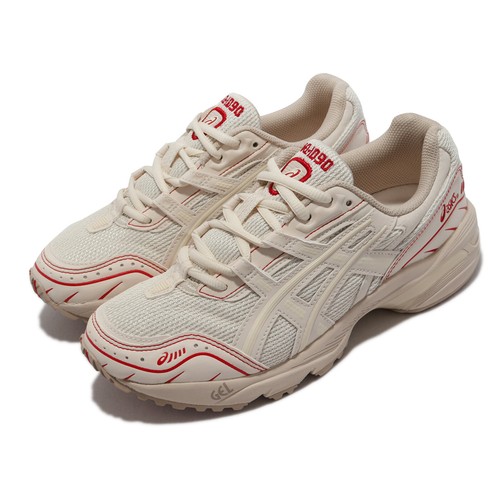 

Мужская повседневная обувь унисекс Asics GEL-1090 Birch Ivory Red 1203A159-200, Белый, Gel-1090