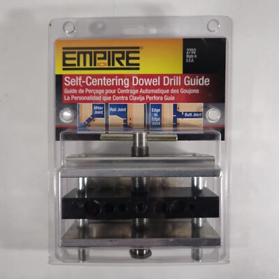 Empire Self Centering Dowel Drill Guide 2752 Made In The USA