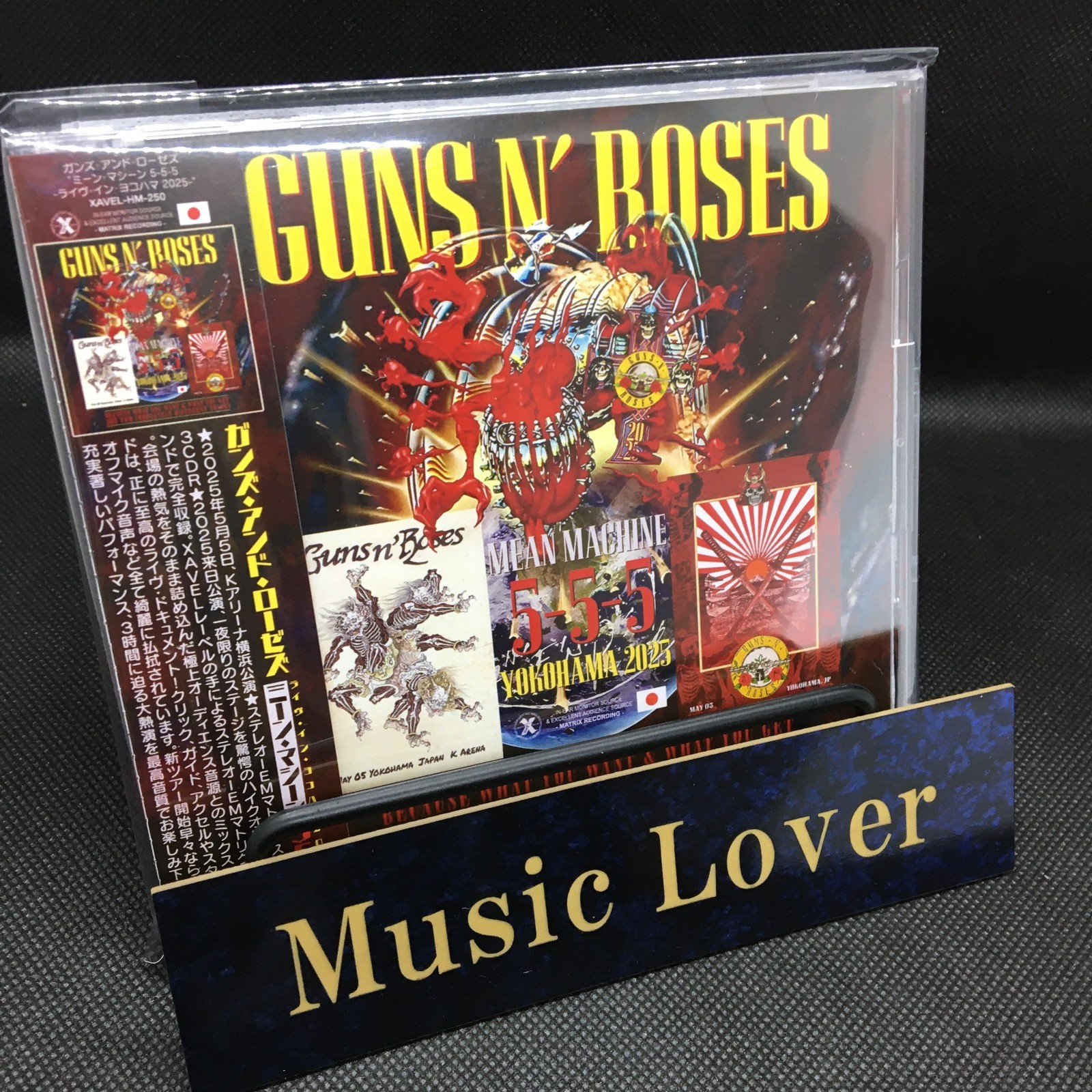 GUNS N' ROSES ボックス (SHM-CD 9枚 + DVD 2枚) Unboxing BOX SET Guns N' Roses 1987-2011 (9CD+2DVD) JAPAN