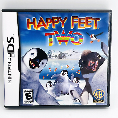 NINTENDO DS HAPPY FEET TWO VIDEO GAME PENGUINS