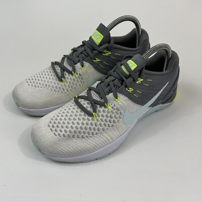 Nike Metcon DSX flyknit running shoes womens 849809-100 size 9